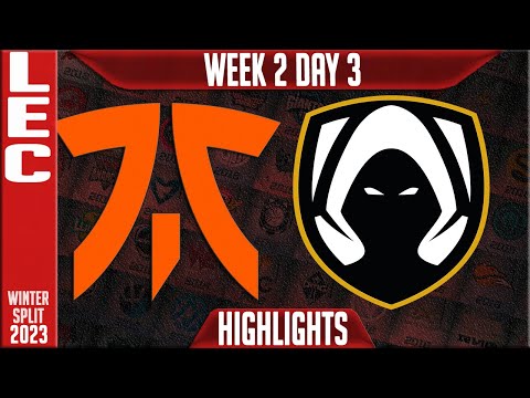 FNC vs TH Highlights | LEC Winter 2023 W2D3 | Fnatic vs Team Heretics