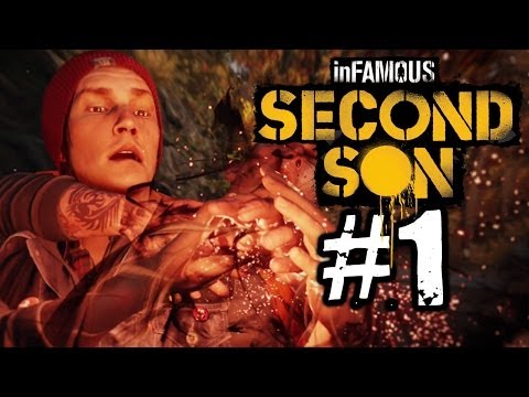 Infamous Second Son Walkthrough Part 1 - Becoming A Conduit [PS4 Gameplay]