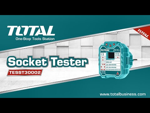 Миниатюра изображения товара Тестер розетки TOTAL TESST30002