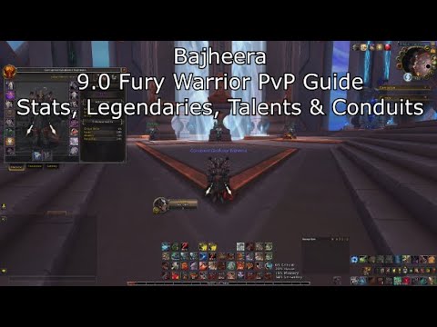 9.0.5 Fury Warrior PvP Guide: Stats, Legendaries, Talents & Conduits - World of Warcraft Shadowlands