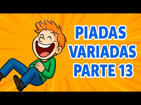 PIADAS ANIMADAS VARIADAS PARTE 13 - HUMORISTA THIAGO DIAS