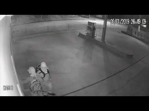 Portal Cleriston Silva - Ladrões roubam dinheiro de posto de combustíveis