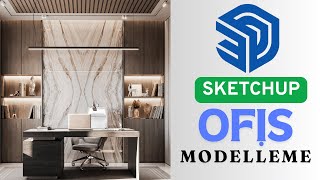 Mimarlar için SketchUp Adım Adım Ofis Modelleme Eğitim Seti ! #mimarip