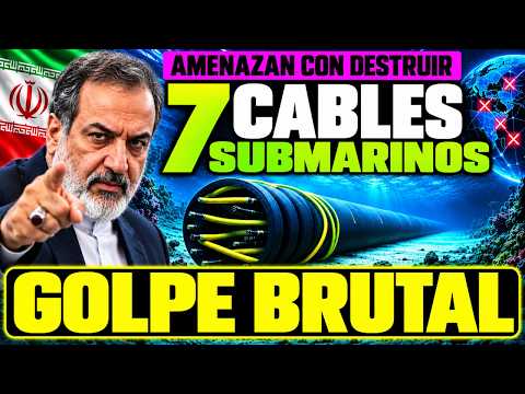 GOLPE BRUTAL. IRÁN A POR CABLES SUBMARINOS EN ORMUZ. DESTROZAN ELECCIONES A TRUMP.