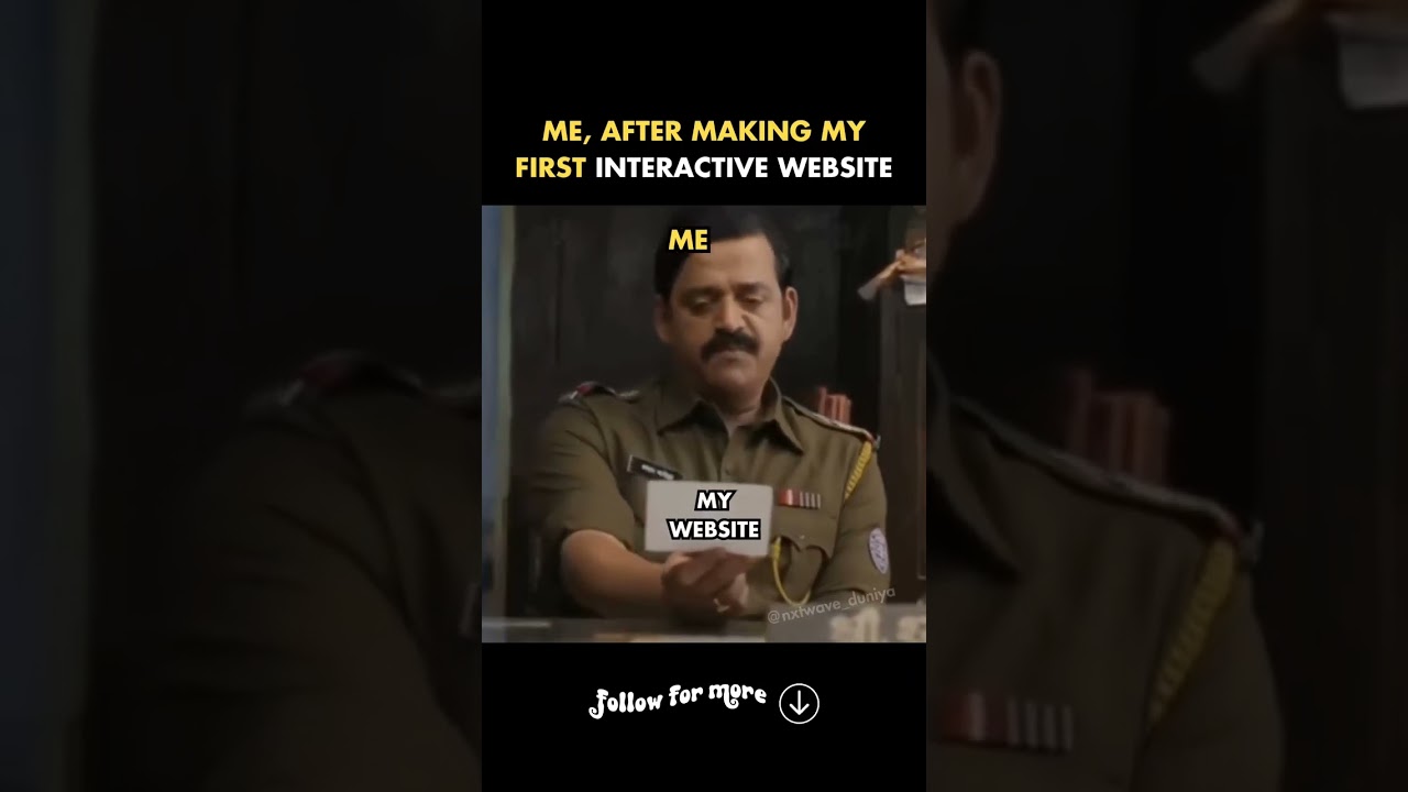 My First Website 🤣 #website #codingmemes #coder #developer #coding #funny #viral #trending