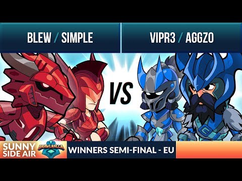 Aggz0 & VipR3 vs Blew & simpLe - WInners Semi Final - Sunny Side Air EU 2v2