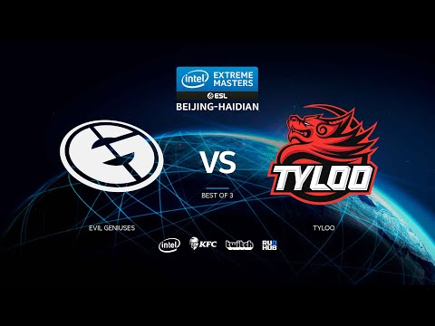 Evil Geniuses vs TYLOO - IEM Season XIV: Beijing - map1 - de_mirage [TheCraggy & pchelkin]