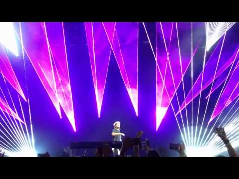 Alesso "Clocks" "Adventure Of A Life Time" "Everybody" mash up Greek Theater