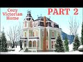Cozy New England Victorian Home Speedbuild PART 2 Bloxburg