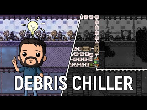 No more hot rocks! Debris Chiller build | Ep 16 | ONI - Max Colonization