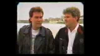 Marc and Todd Hunter Interview with Larry Emdur Talking About Bondi Road - 1989