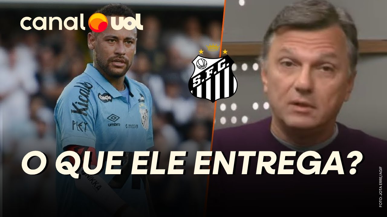 MAURO CEZAR: PREVISÍVEL! SEM JOGAR BEM HÁ ANOS, O QUE O NEYMAR ENTREGA PARA O SANTOS?