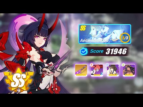 [Exalted MA] Heimdall (31946) - GD FR HT (SS), 3* Klein (7T + Paralyze Set)