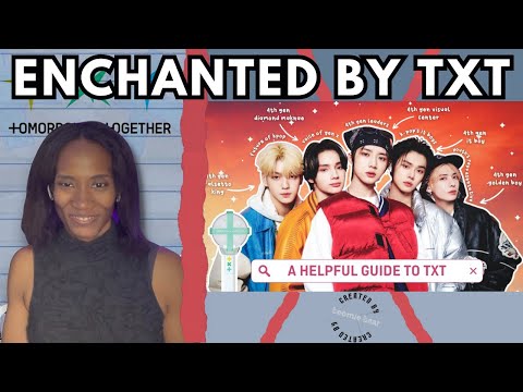 Reacting to A Helpful Guide To TXT (2023) 💜!