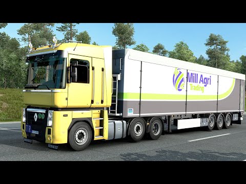 ETS2 1.38 - Euro Truck Simulator 2 - Renault Magnum - Promods v2.50 - Amsterdam to Uelzen