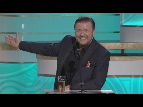 Ricky Gervais' Most Offensive Golden Globes Moments