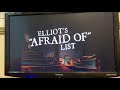 Elliot S Afraid Of List