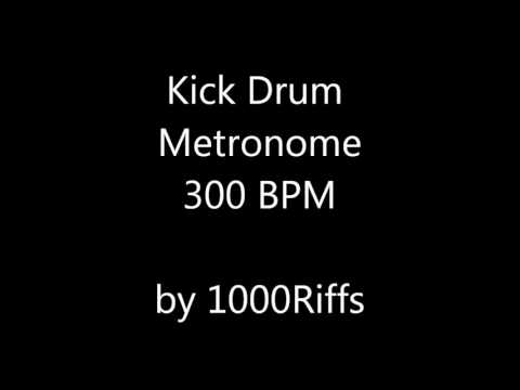 Kick Drum Metronome 300 BPM