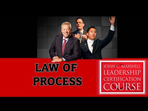 Leadership Law #3: The Law of Process - Timothy Herr