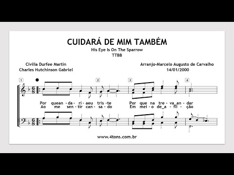 TTBB 0040 00 CUIDARÁ DE MIM TAMBÉM QUARTETO MIDI