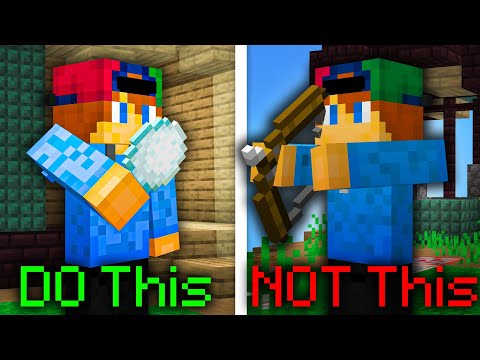 Want To FIX Your PvP MISTAKES? DO THIS (Minecraft Bedrock)