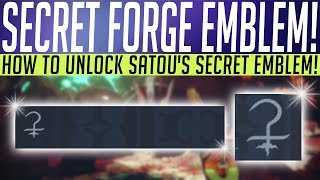 Destiny 2 // SECRET FORGE EMBLEM! How To Unlock Satou