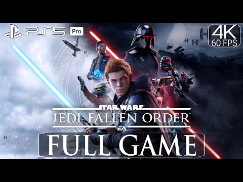 Star Wars Jedi: Fallen Order PS5 PRO Full Game Walkthrough - No Commentary - 4K HDR 60FPS