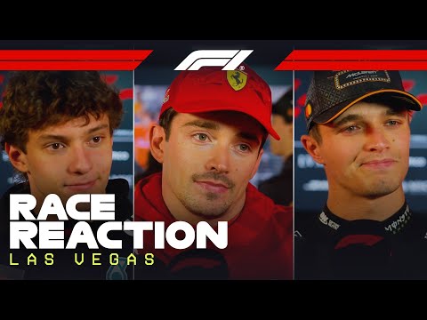 Drivers React To The Race | 2025 Las Vegas Grand Prix