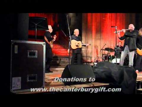 Justin Hayward, Bruce Dickinson & Ian Anderson - Canterbury Catherdral 10 Dec 2011 Finale