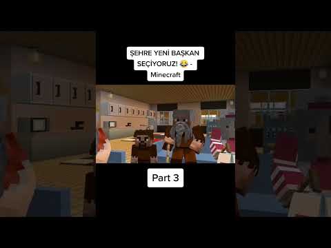 ŞEHRE YENİ BAŞKAN SEÇİYORUZ!😂🤣 -  Minecraft Parodileri