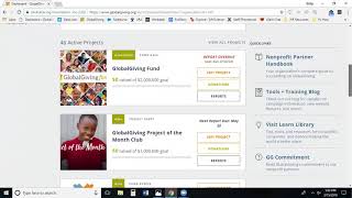 Introduction to GlobalGiving's New Dashboard 