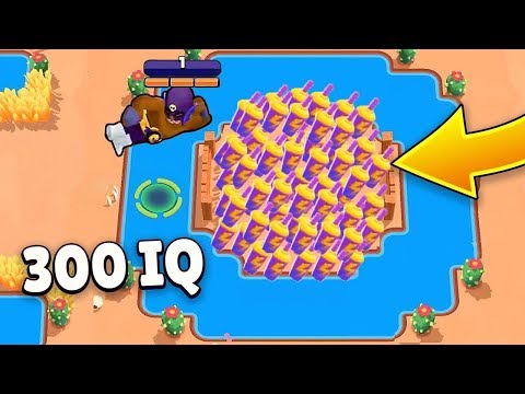 300 iQ or LUCKY?! Brawl Stars Funny Moments & Fails & Gitches