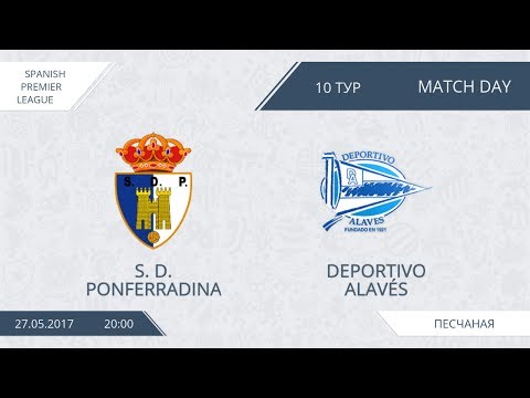 AFL17. Spanish. Premier League. Day 10. S. D. Ponferradina - Deportivo Alavés