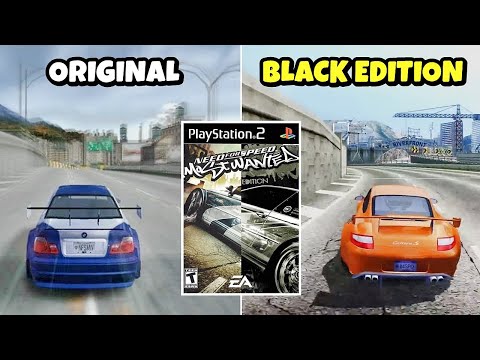 What changes in NFS Most Wanted BLACK EDITION?
