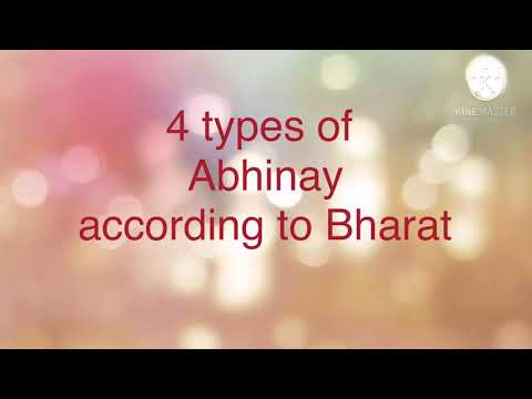 4 types of Abhinay according to Natyashastra