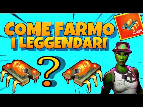 COME FARMO GLI STRAVANTAGGI LEGGENDARI? Fortnite - Salva il Mondo