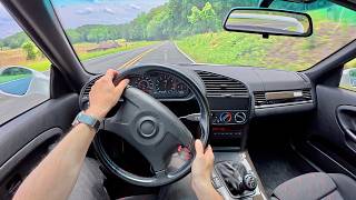 1995 BMW E36 M3 Lightweight - The Ultimate E36 - POV Driving Impressions