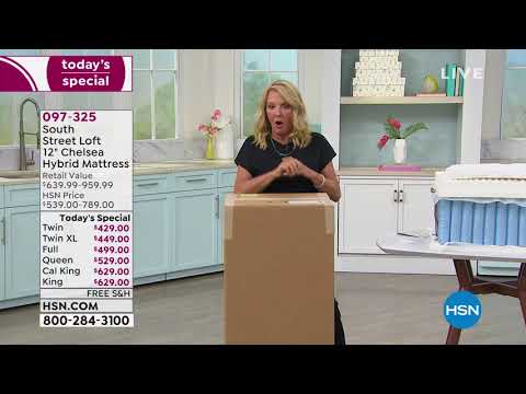HSN | Home Sweet Home featuring South Street Loft Mattresses 06.25.2021 - 10 PM
