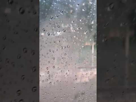 rainy day 🌧️🌨️☔🌈 #video