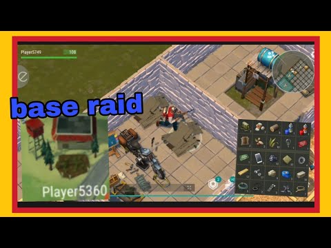 Base Raid Player 5360 opening the entire base and crates Ldoe, Last day on earth Survival 2022