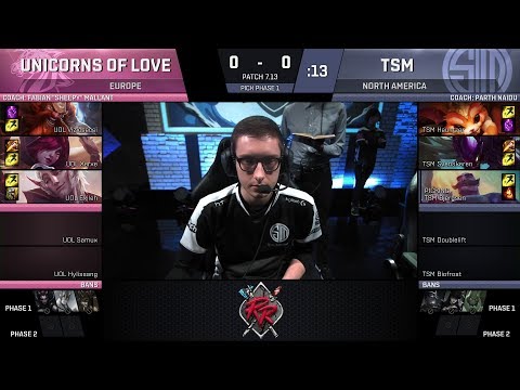 TSM vs UOL Game 1 -  Rift Rivals Finals - NA vs EU - Unicorns of Love vs Team SoloMid