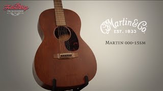 Video thumbnail for The Fellowship of Acoustics - Martin 000-15SM Mahogany by The Fellowship of Acoustics