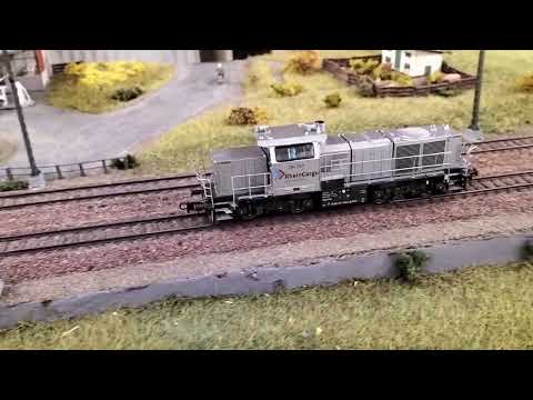 Mehano 90236   Vossloh G1000 BB Rheincargo DH 707