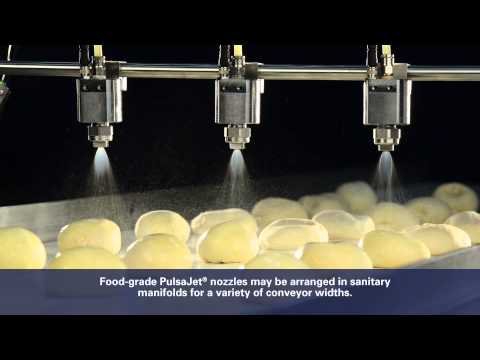 Glazing spray application