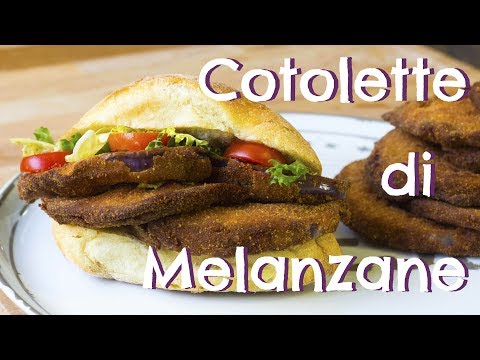 Cotolette di Melanzane al Forno e Fritte | Ricetta Facile e Veloce | 55Winston55
