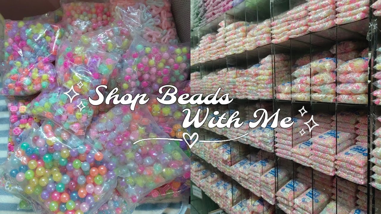 Shop Beads With Me: Shopping in Philippines | DIY Beads Accessories, Quiapo Manila✨