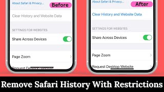 How to Clear Safari History on iPhone iOS 17 | How to Delete Your Search History on Safari 2024