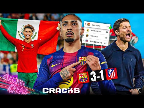 Barça remonta y se despega | Xabi comienza cambios | ¡Cristiano a México! | Haaland al cien