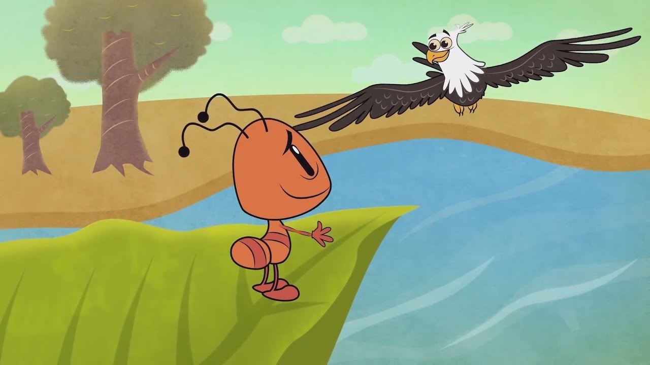 A FORMIGA E A ÁGUIA