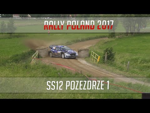 WRC RALLY POLAND 2017 ||  SS12 Pozezdrze 1 || PURE SOUND( inlcude Mikkelsen mistake)